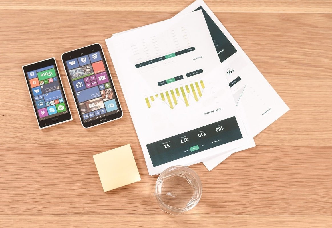 infographic design desk