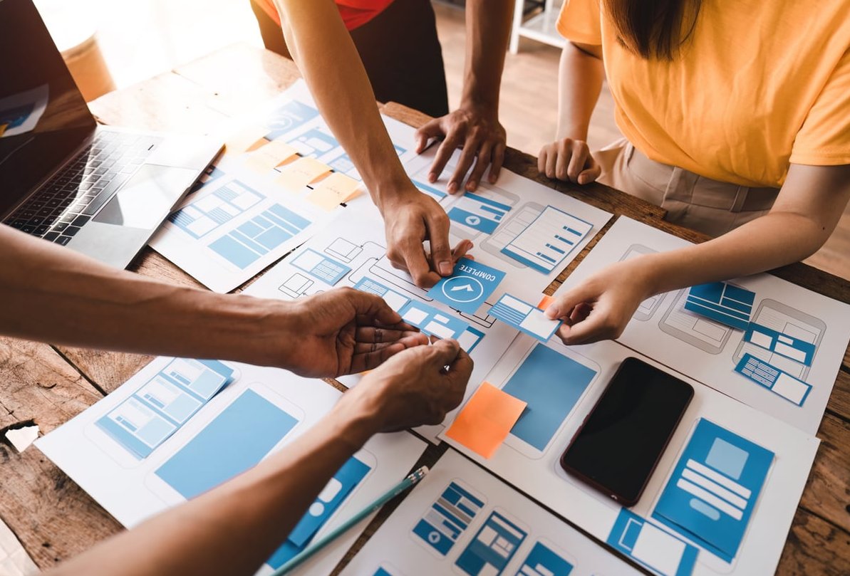 about page website design