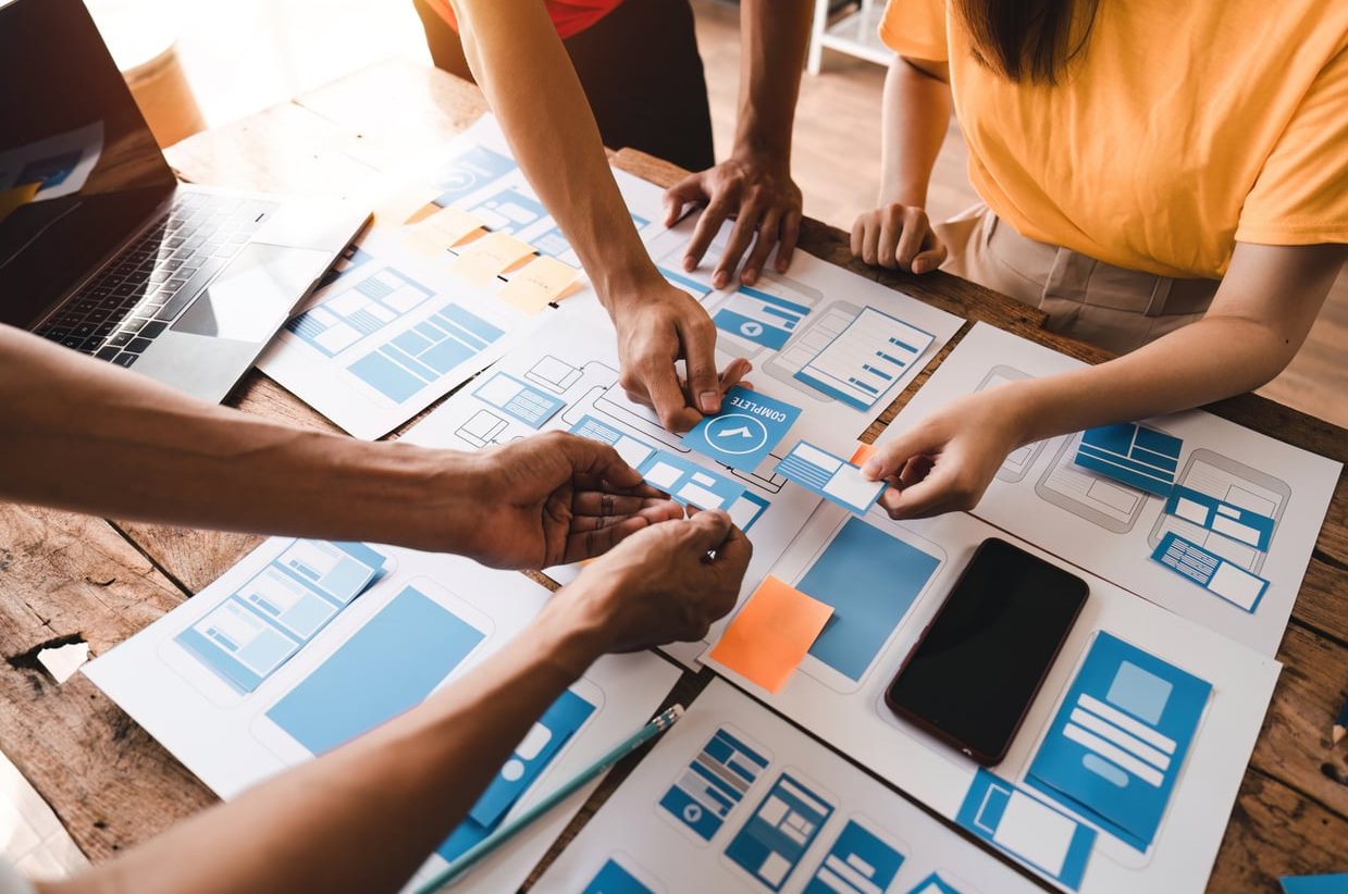 about page website design